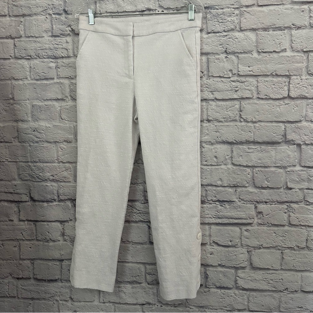 Trina turk white womens pants